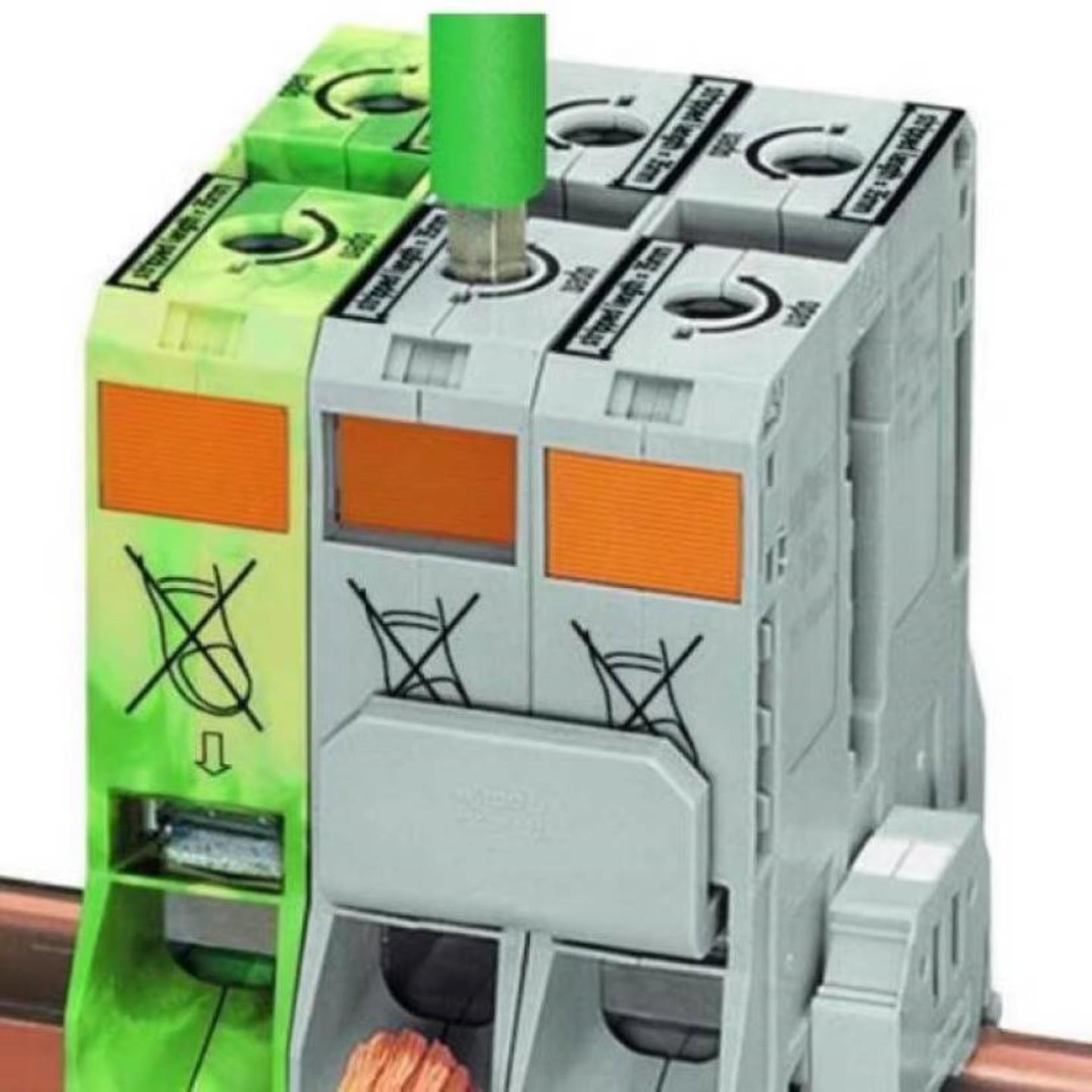 配件WAGO正品原装德国万可 285-150 大电流接线端子接50平议价