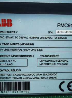 9成新样品PMC916|ABB|电力监测和控制单元~议价