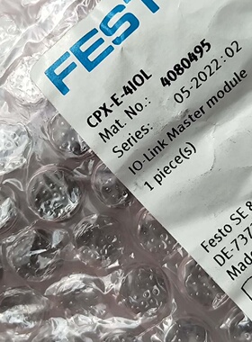 议价费斯托模块4080495CPXE4IOL