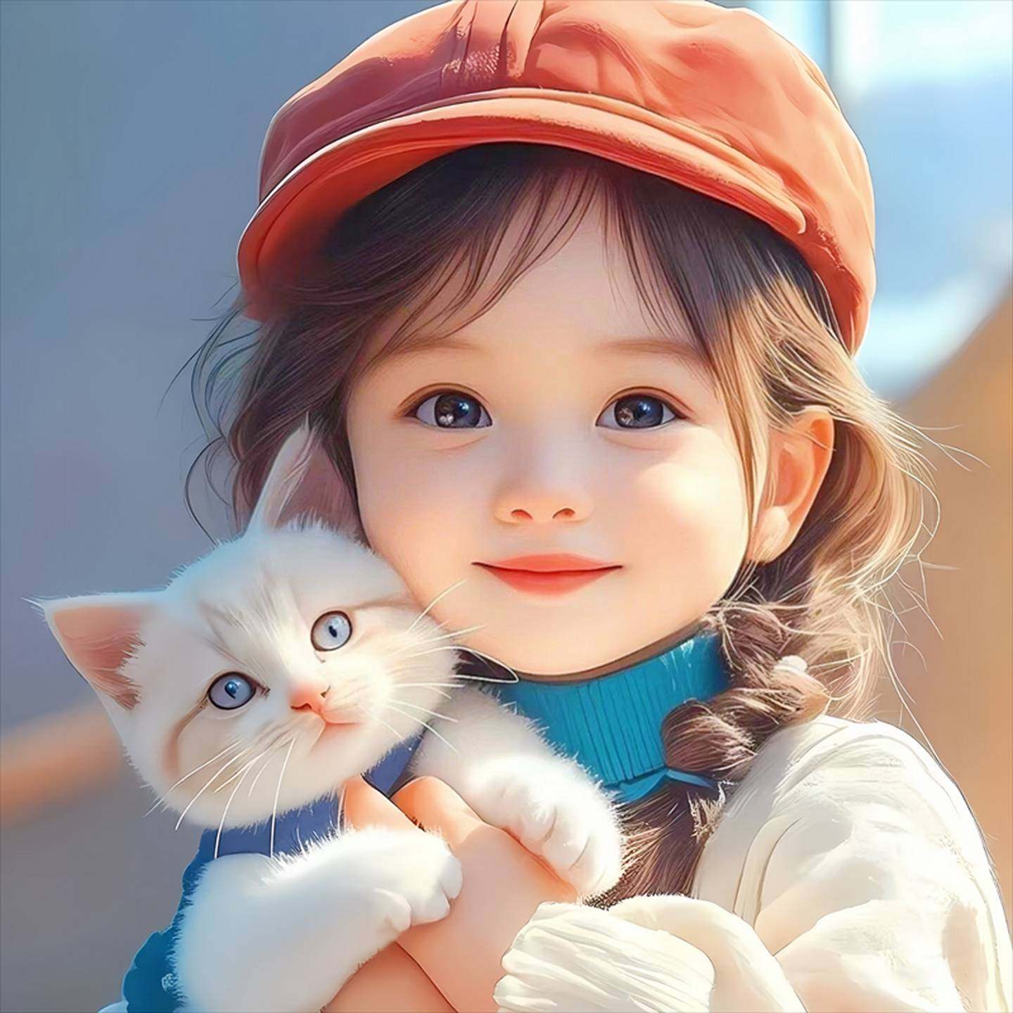 超可爱小女孩贴画客厅卧室小孩房室内墙面装饰贴纸海报防水自粘贴,家居饰品,软装墙贴,淘宝优惠券,粉丝福利购,淘宝优惠卷