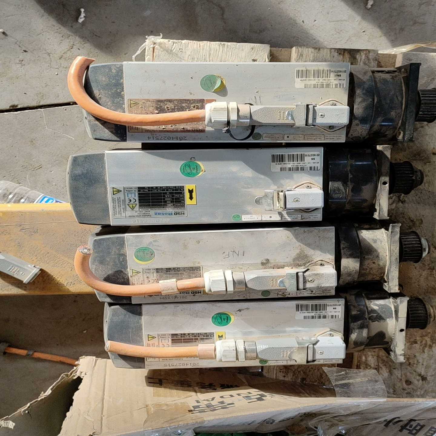 HSD主轴电机5－6.8KW转速12000功能实物图【侨报商行】
