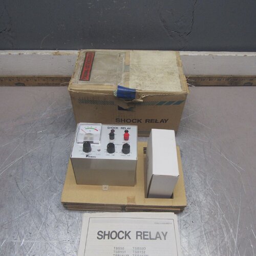TSUBAKI TSB152 SHOCK RELAY COM5 100AT NEW IN THE BOX  MAKE O