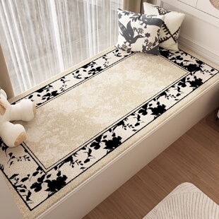 高级感窗台垫房间毛毯地垫加厚羊羔绒好打理飘窗垫主卧室床边地毯