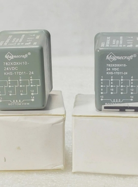 MAGNECRAFT782XDXH10电子继电器24VDCKHS-17D11-24批量2