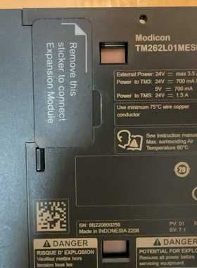TM262L01MESE8T施耐德控制器，99新 没有盒子一议价商品