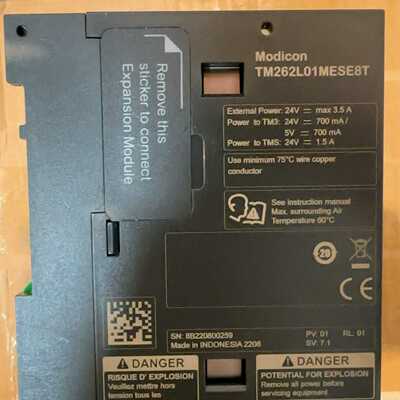 TM262L01MESE8T控制器，99新 没有盒子~询价