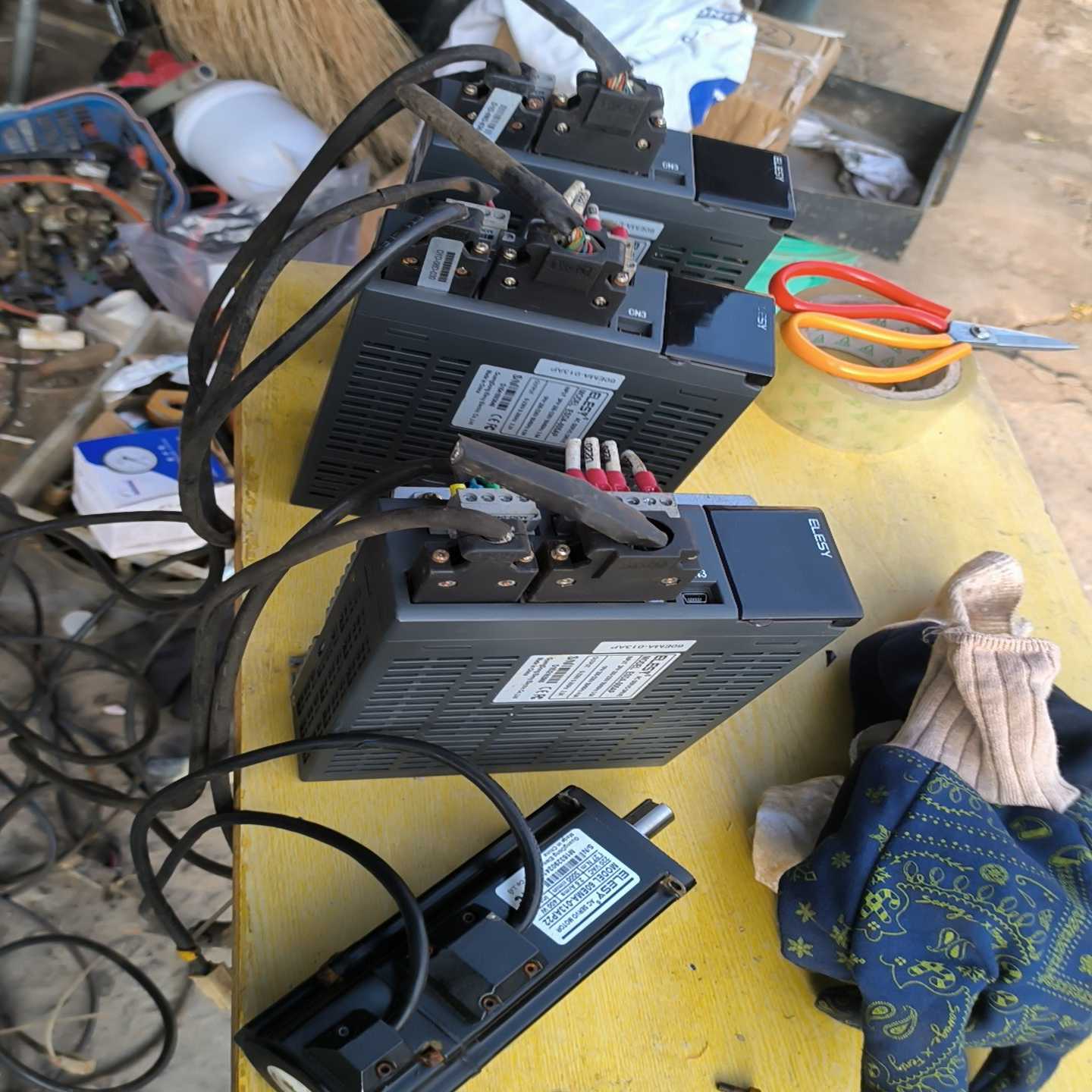 ESDA-05APA伊莱斯伺服驱动器，电机60ema-01--议价商品