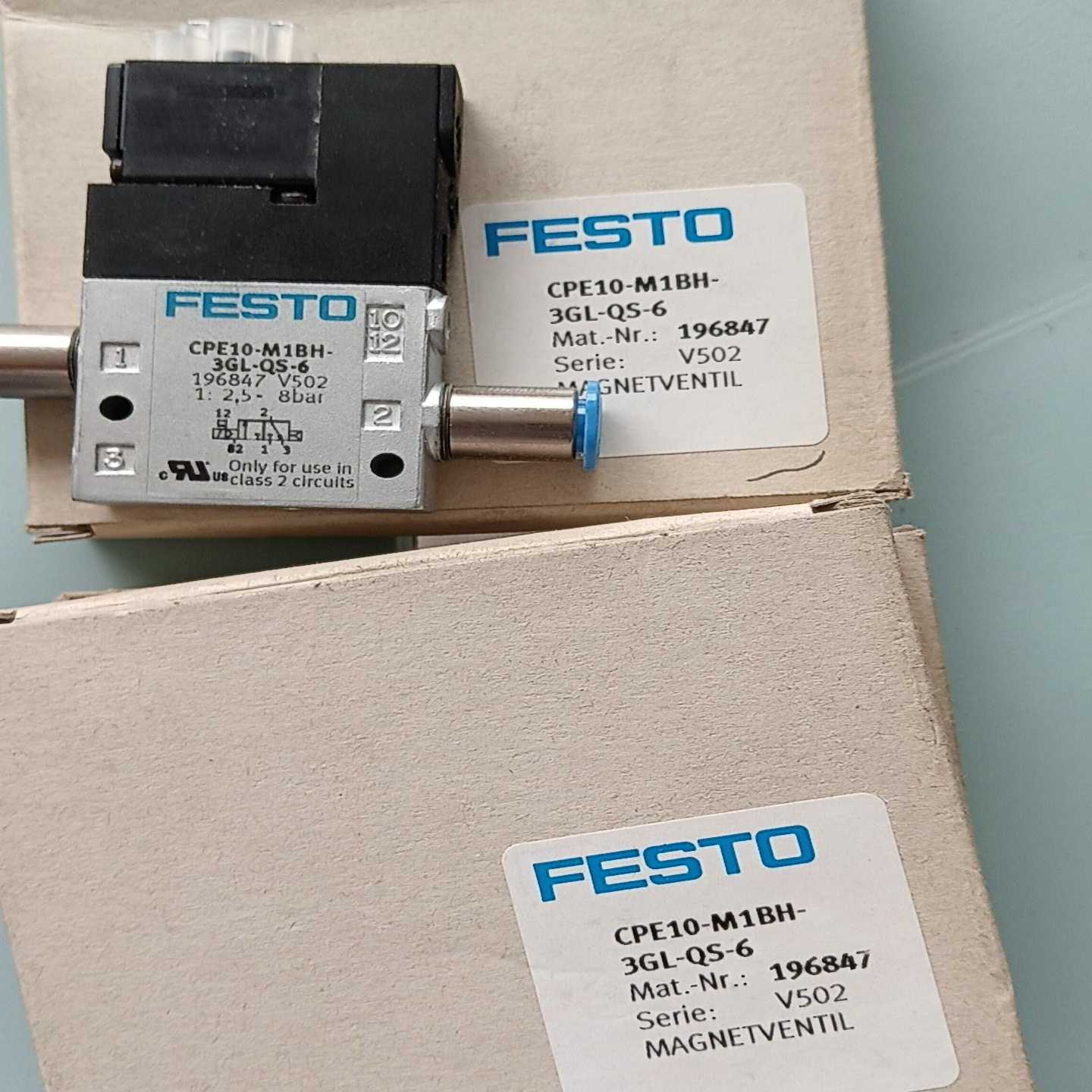 CPE10-M1BH-3GL-QS-6 费斯托电磁阀 196【鑫鑫商铺】