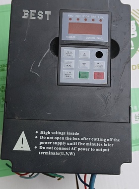 议价贝士德变频器4KWFC3004.0GS2B4拆机剪线