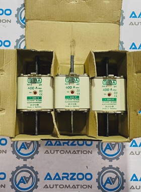 SIBA 2021308.4 IN Karton 3 NOS Nh 3 Sicherung Links 400A 690