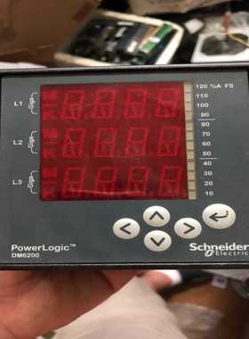 原装拆机施耐德电力参数测量仪DM6200，正常使用--议价商品