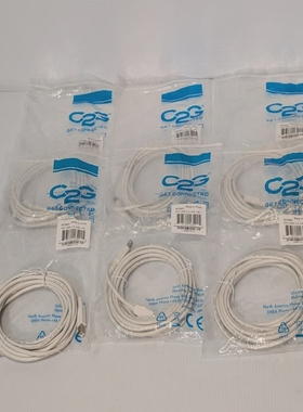 Lotof6:C2G134015MUSB2.0A/BWhiteConnectorCables