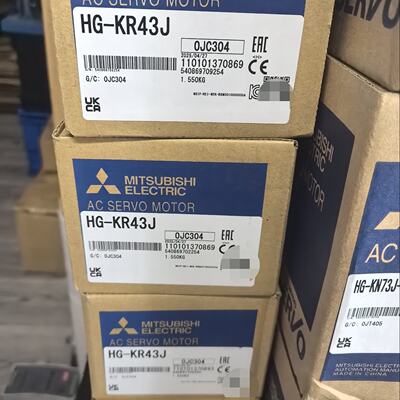 议价Mitsubishi Servo Motor HgKr43j Br New Original nuine 25