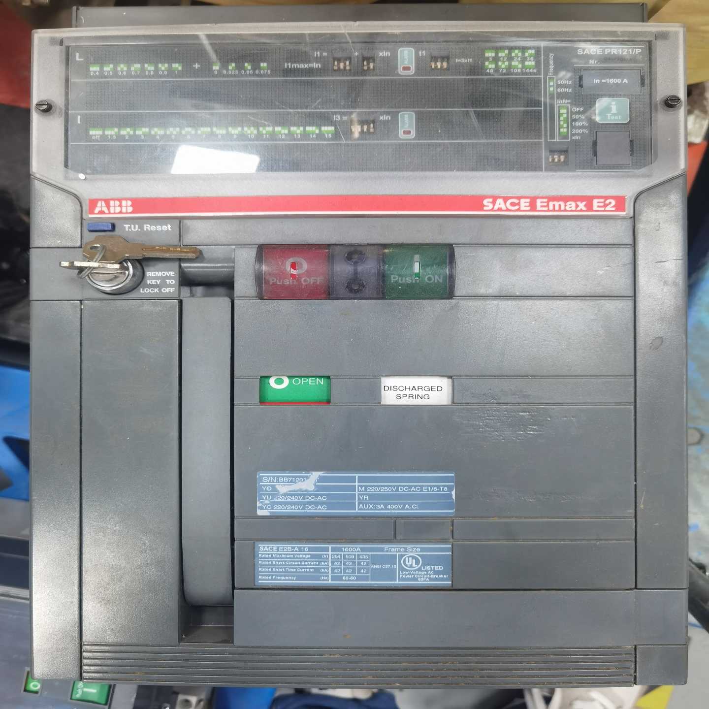 【议价】框架断路器SACEEmaxE2PR121P适用