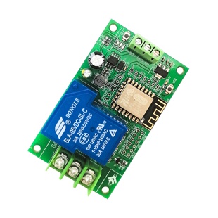 寻IDC7805V供电ESP8266WIFI单路30A继电器模块ESP12F