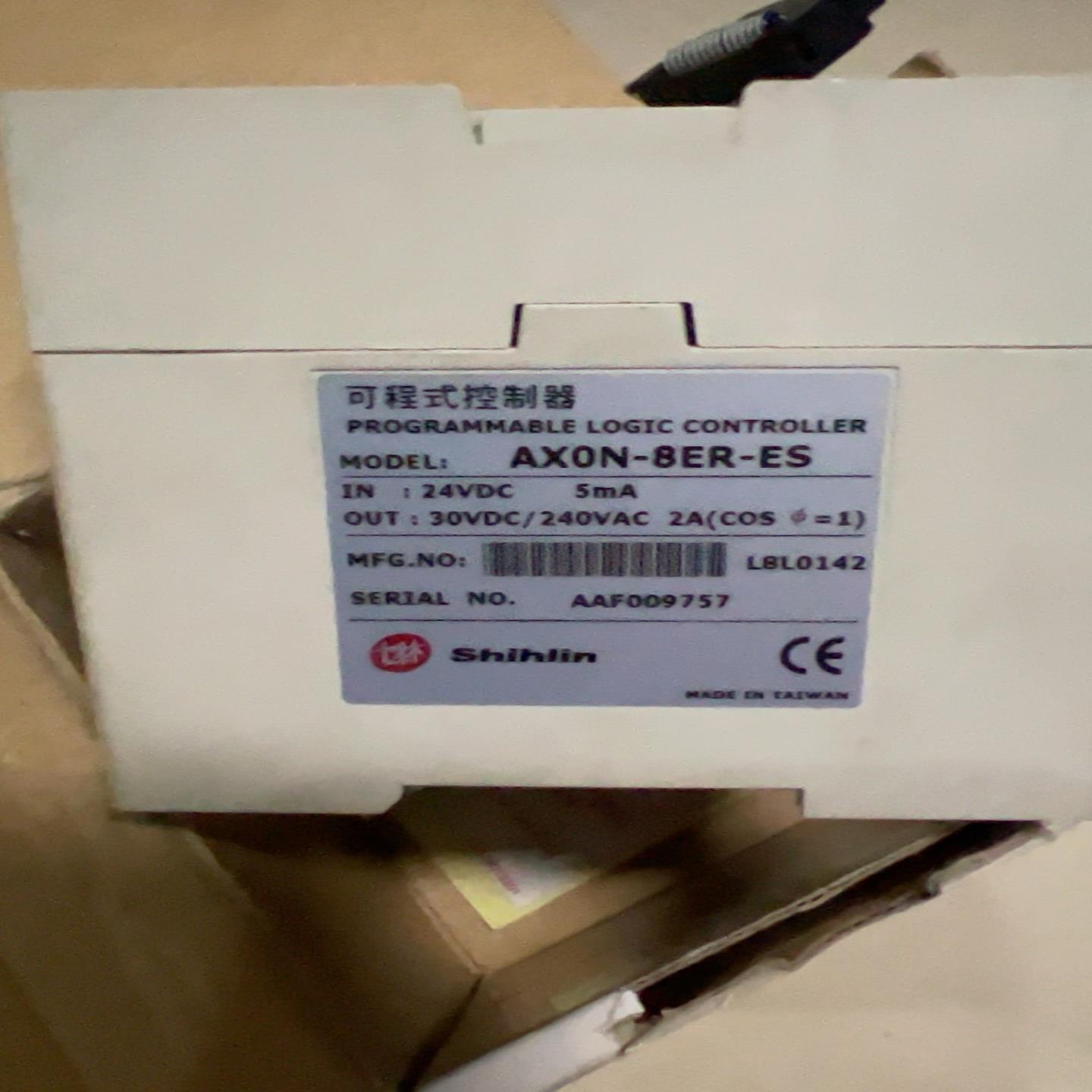 士林PLC模块AX0N-8ER-ER-ES的没有用过，询价