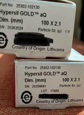 配件赛默飞100x21mm 19um Hypersil GOLD aQ 25302-10议价