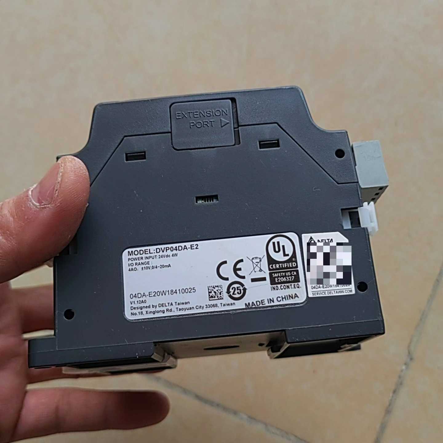 议价台达PLeC模块，DVP04DA-E2现货/维修