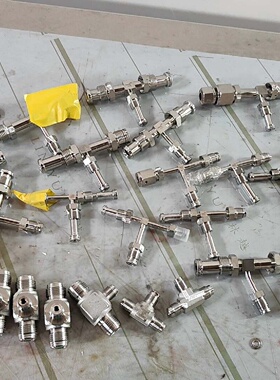 询价-金三通14VCR12转14VCR变径三通接头