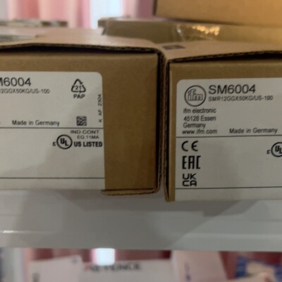 议价德国IFM易福门流量传感器SM6004型号SMR1