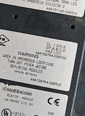 GEGEPLC模块IC660EBA026K模拟量输入模块议价