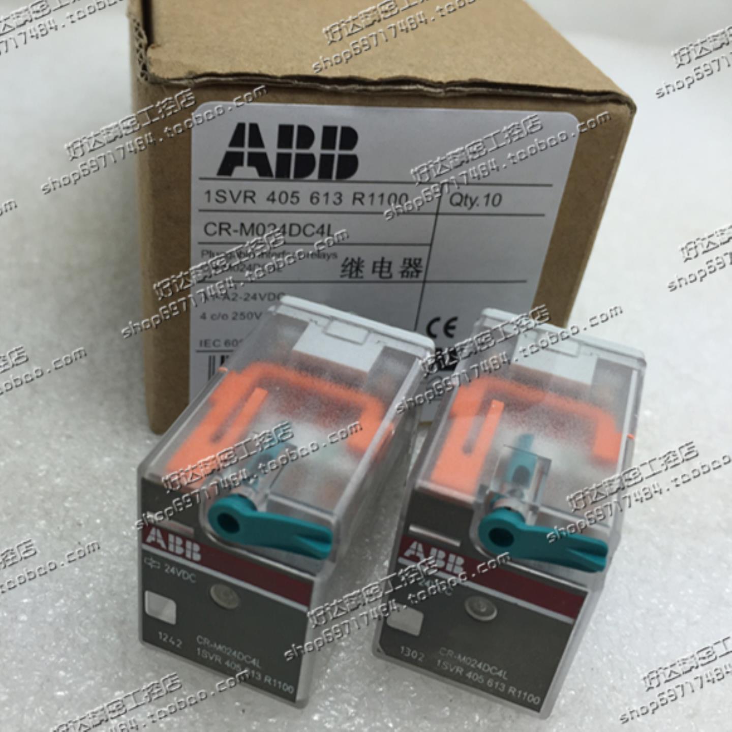 原装正品ABB(波兰)小型中间继电器CR-M024DC4LDC24V现货