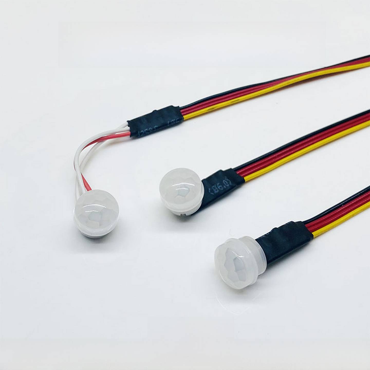 5v12v迷你人体感应器开关红外小探头智能延时LED衣柜橱柜感应模块