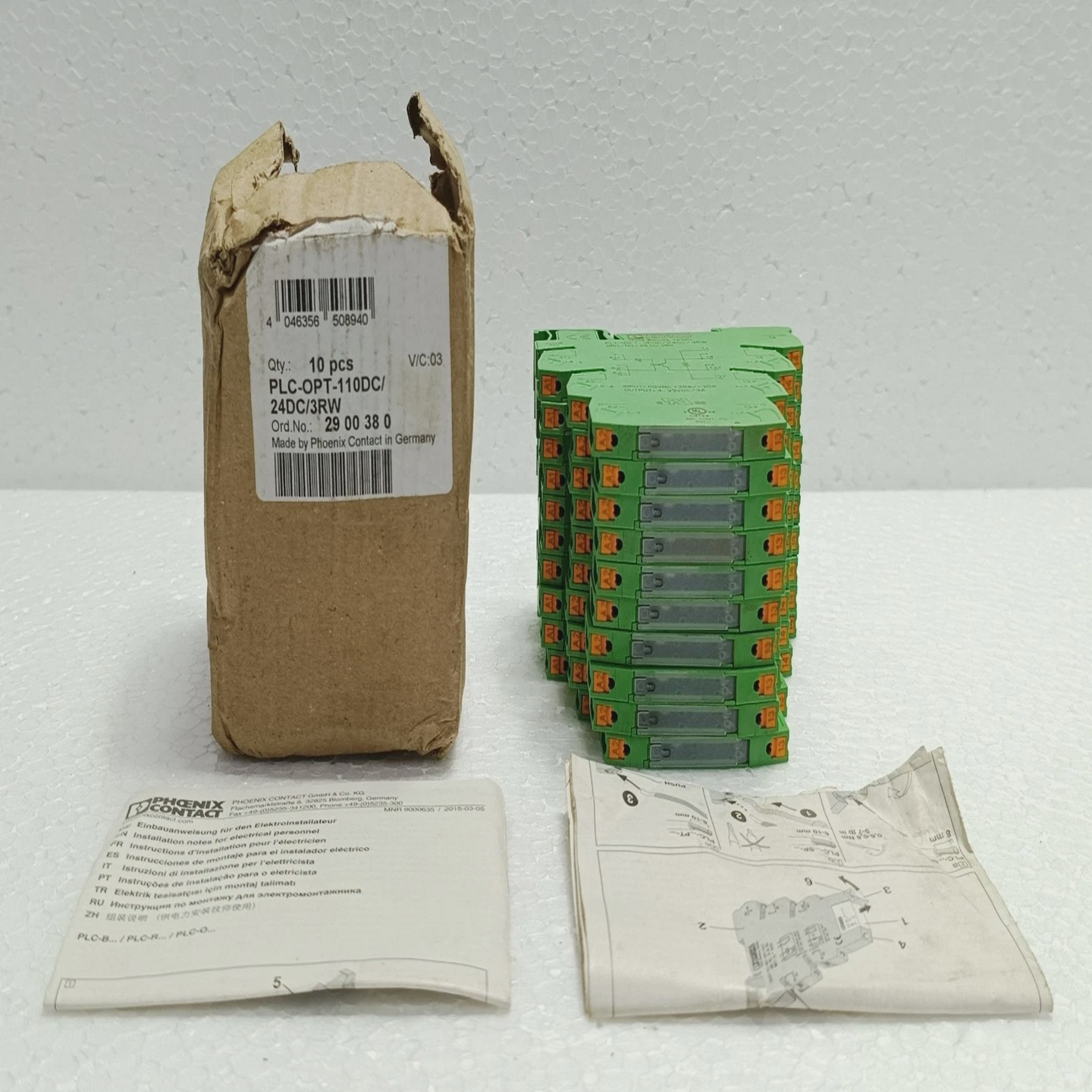 PhoenixContactPLC-OPT-110DC/24DC/3RW2900380SSRPackof1