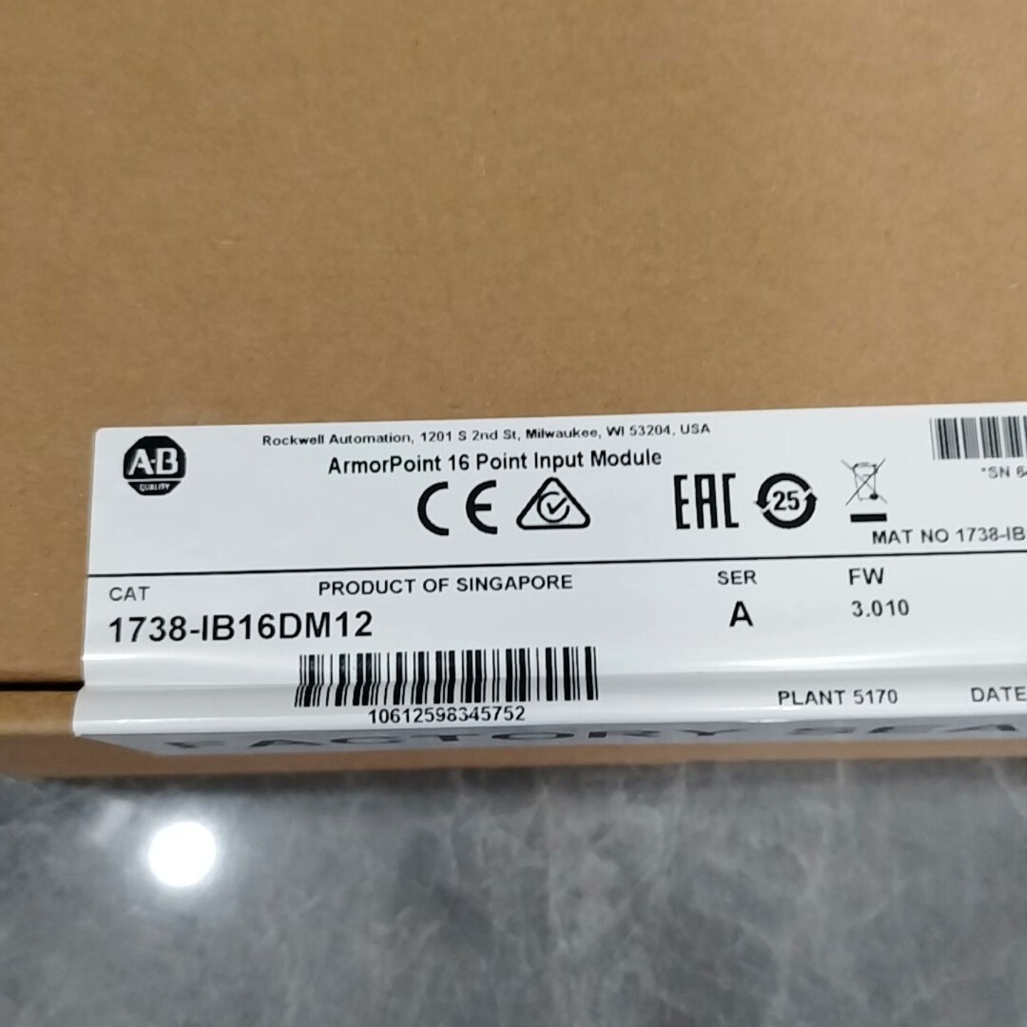 【请询价】1738-IB16DM12全新原装正品