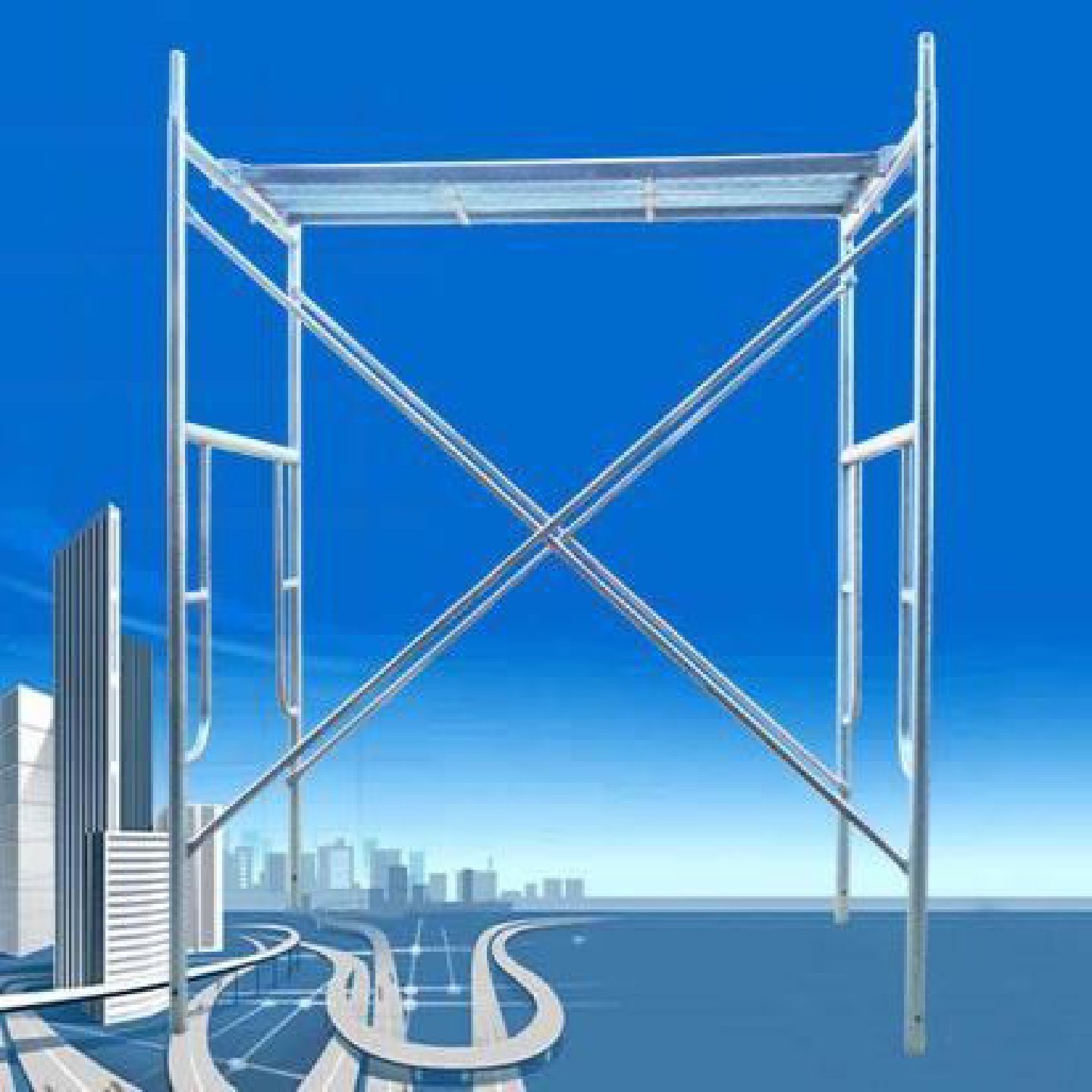 脚手架厂家直销镀锌梯形装修活移动梯子建筑同城送货上门多省包邮,搬运/仓储/物流设备,脚手架,淘宝优惠券,粉丝福利购,淘宝优惠卷