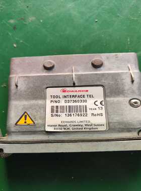 询价~爱德华真空泵通讯模块  D37360330