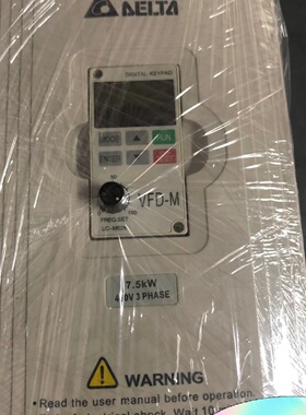 变频器台达vfdm7.5kw拆机可冲新850-议价