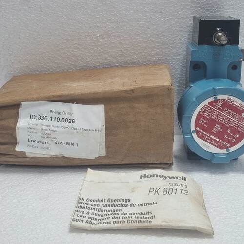 Honeywell LSXA3K Micro Switch Explosion Proof Precision Limi