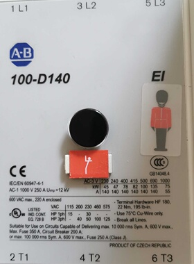 议价2023*全新原装*现货罗克韦尔100-D140EZJ11 100-D115EZJ00 接