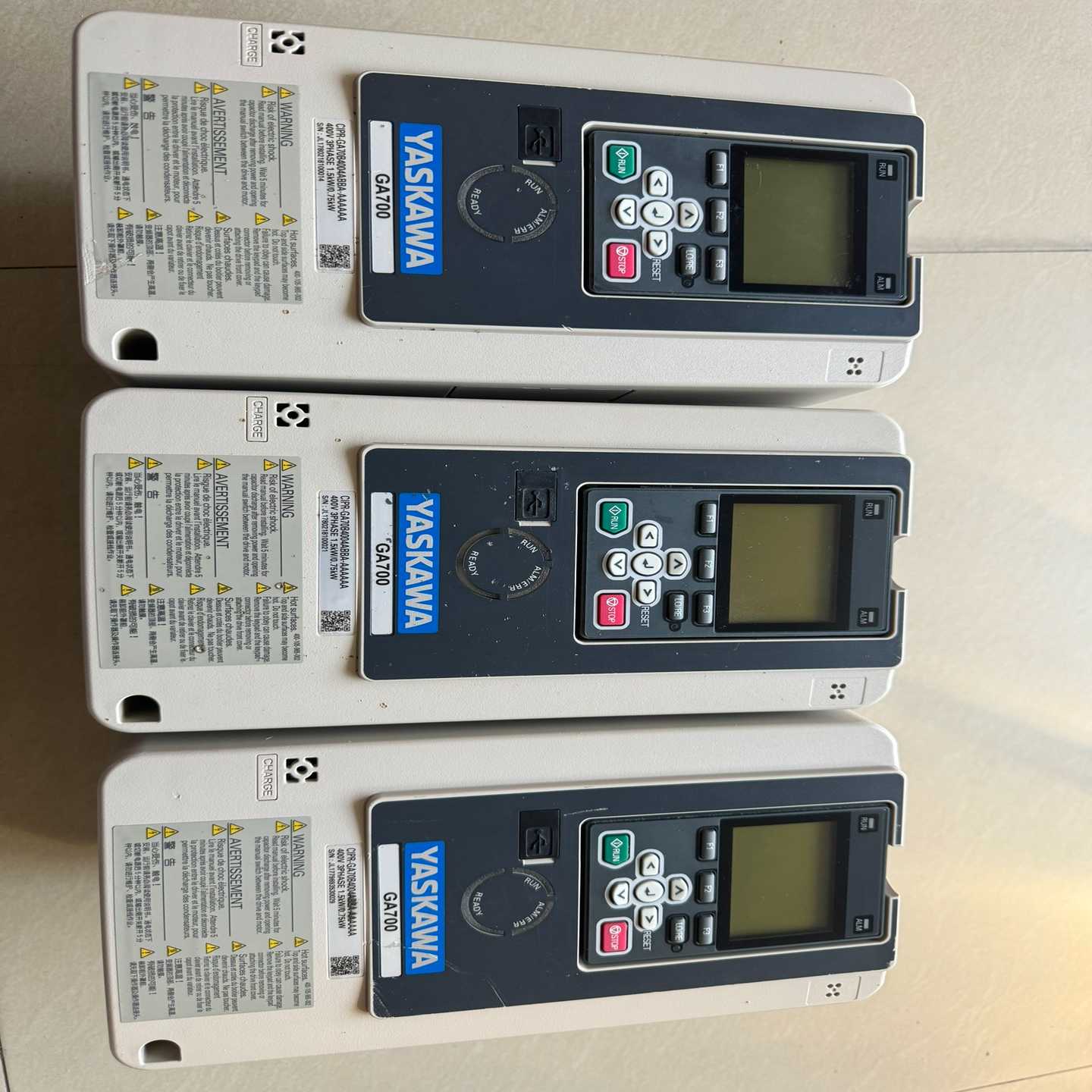 【议价】安川ga700变频器CIPR-GA70B4004A-A