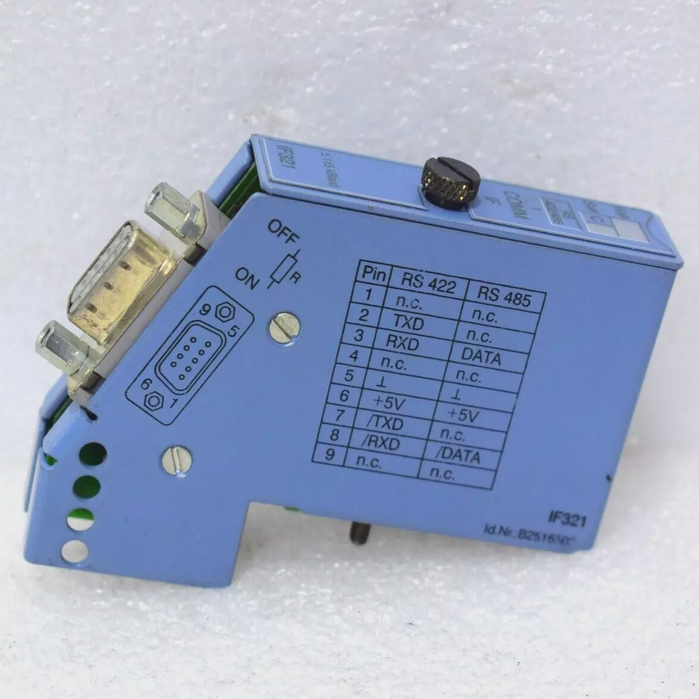 B&R自动化7IF321.7接口模块RS485/RS422IF321