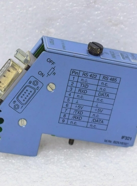 B&R自动化7IF321.7接口模块RS485/RS422IF321