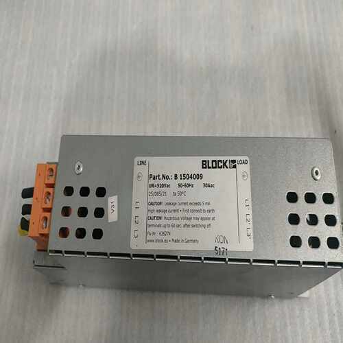件德国BLOCK滤波器Part.No.：B150询价
