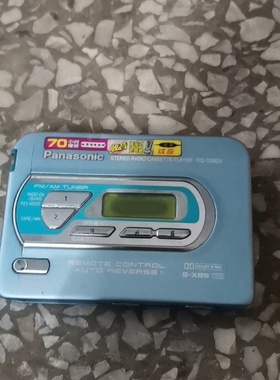 议价松下s8s随身听磁带机蓝色款带收音机功能支持FMA议价