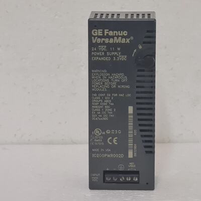 GE Fanuc IC200PWR002D VersaMax Power Supply