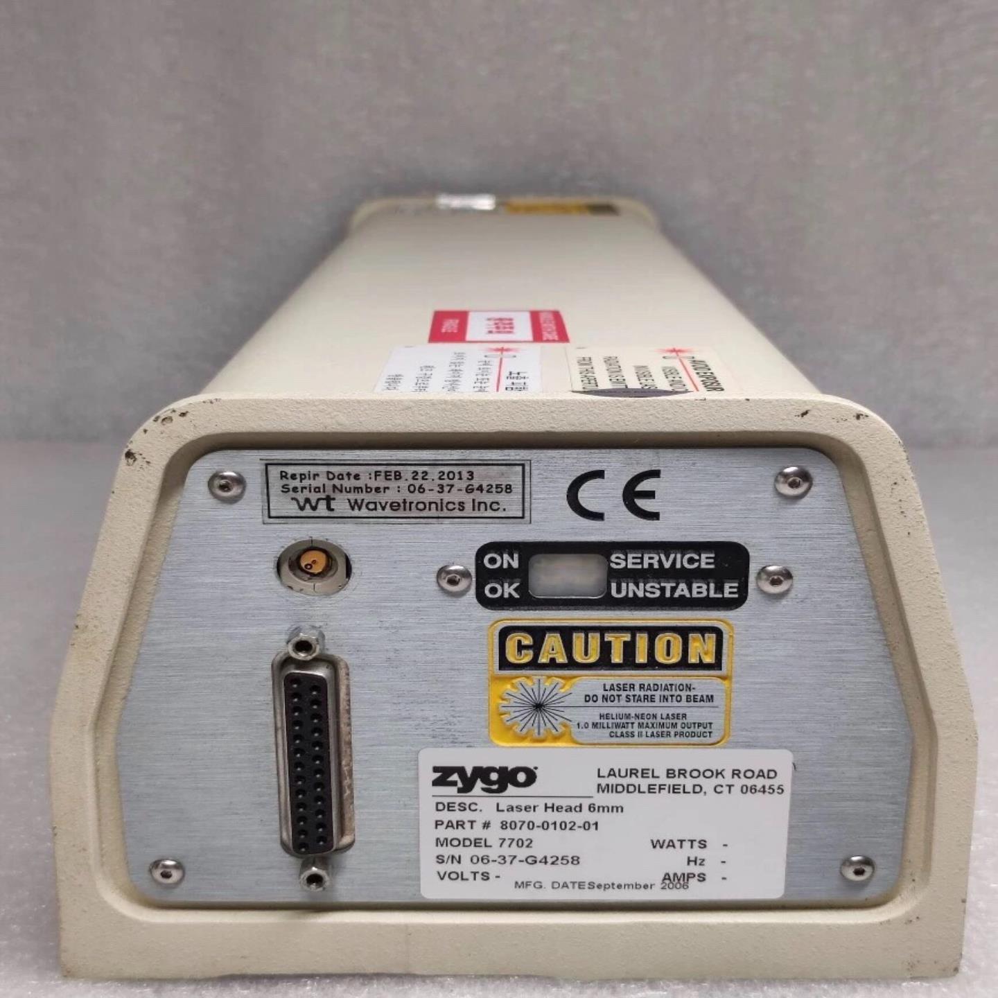zygo8070-0102-017702激光干涉仪激光询价