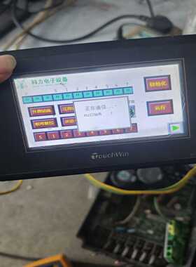 信捷TH465-MT触摸屏，，成色如图，功能。询价