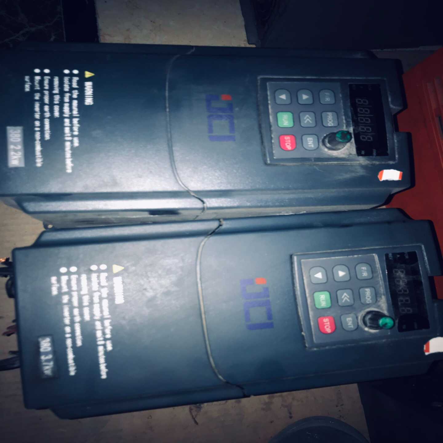 咨询-久川变频器2.2KW-380V，功能测试好的，JC0实物图片