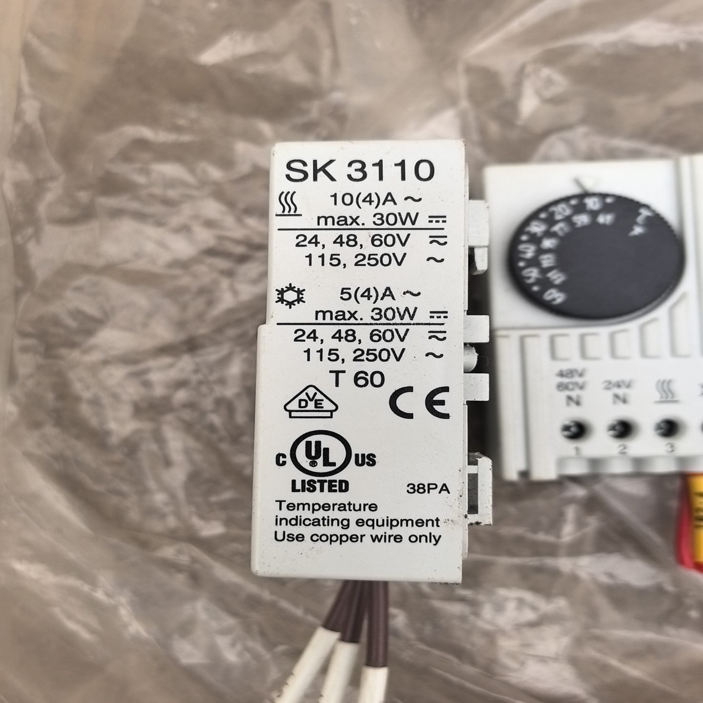 【议价】RITTAL威图机柜温控开关SK3110恒温调节器件~也接维修
