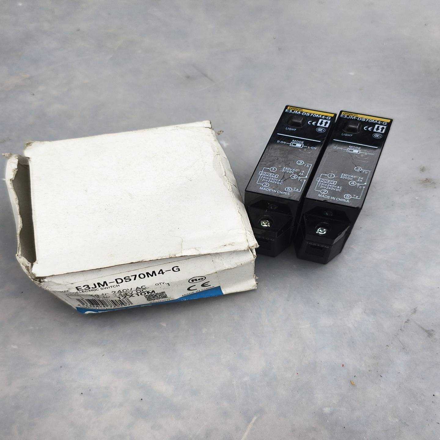 E3JM-DS70M4-G3个。仓库备用件。成色如图。询价