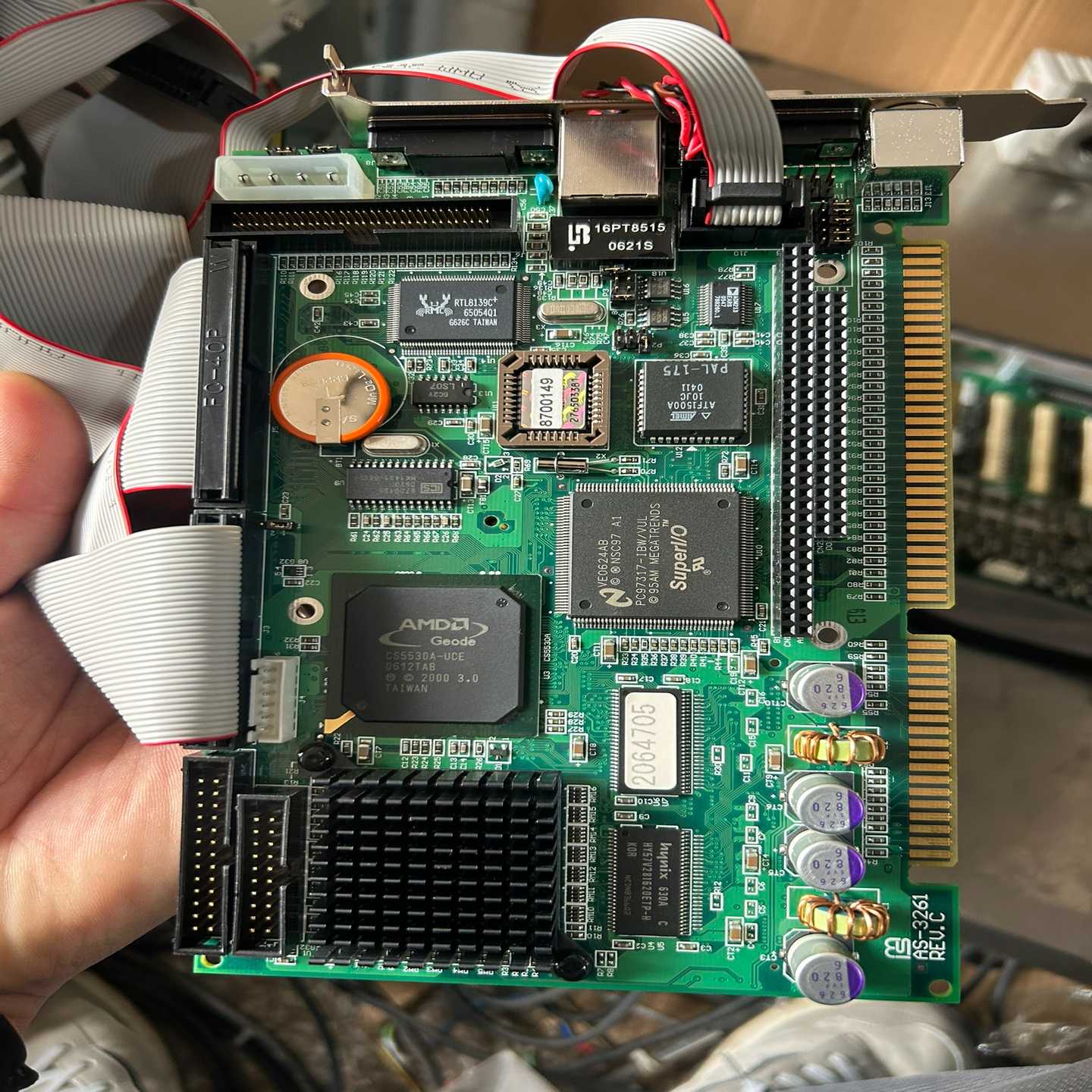 住友AS-3261REV.C主板，集成AMDGeode询价