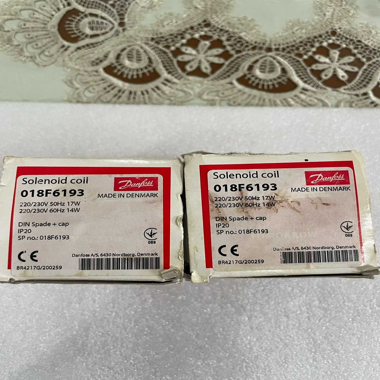 【请询价】丹佛斯电磁阀线圈型号BE230CS全新件两个便宜处理