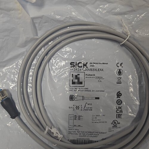 询价/西克YF2A14020VB3XLEAX传感器线缆