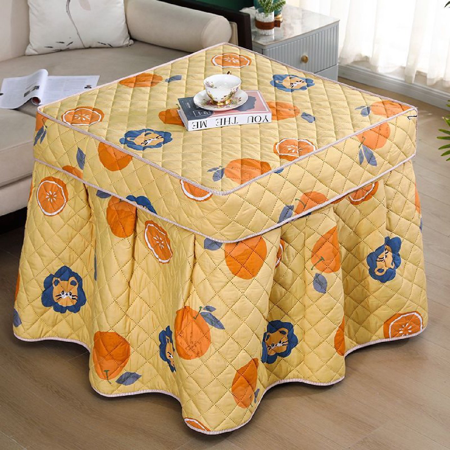 烤火桌子罩套烤火罩烤火桌布罩正方形电暖炉罩烤火被烤火桌罩定制,居家布艺,烤火罩,淘宝优惠券,粉丝福利购,淘宝优惠卷