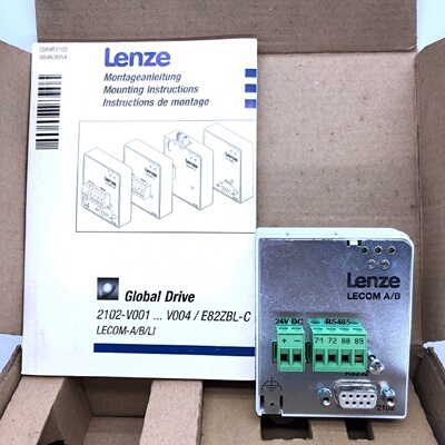 议价EMF2102IBCV003 ? EZAEBK1001 伦茨Lenze变频器操作面板质保